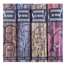 Coleção Construtores Do Mundo Contemporâneo - 4 Volumes, De . Editorial Lello Editores, Capa Mole Em Português Foto  mini 1