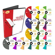 Coleção Curso De Teoria Musical 15 Dvds Edon Foto mini 1