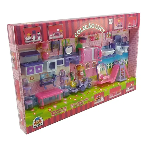 Coleção Lucy Boneca Miniatura Com Acessorios 340a - Braskit Foto 1