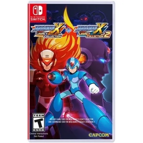Coleção Megaman X Legacy 1 + 2 Nintendo Switch Físico Foto 1