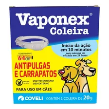 Coleira Antipulgas E Carrapatos Vaponex Coveli - 64cm Foto mini 2