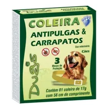 Coleira Dugs Para Caes 17g Antipulgas E Carrapatos 56cm Foto mini 1