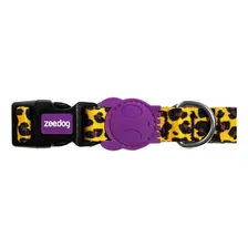 Coleira Para Cachorro Estampada Zee Dog Cor Honey Tamanho Da Coleira P Foto mini  2