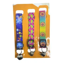 Coleira para CĂŁo Power Pets Kit 3 Coleiras Coloridas azul Foto mini 2