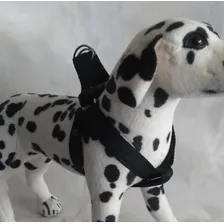 Coleira Peitoral De Cachorros Ajustavel E Guia Cães Pequenos Cor Preto Tamanho Da Coleira G Foto mini 4