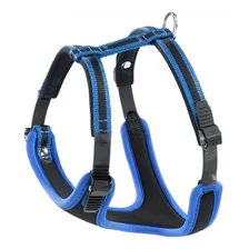 Coleira Peitoral Ferplast Ergocomfort Média Para Cães Cor Azul Foto mini 1