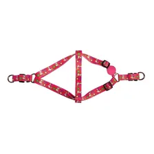 Coleira Peitoral Para Cachorro Pet Snoopy Pink Flower G Foto mini 3