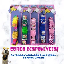 Coleira Premium Para Cachorros Cães Mypet Tamanho P Cor Cores Variadas Estampas Variadas Foto mini  3