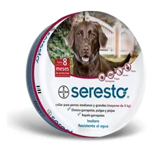 Coleira Seresto Pulgas Carrapatos Cães 8kg Foto  mini 1