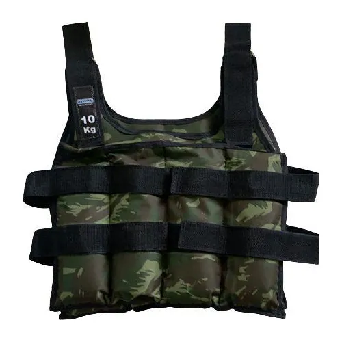 Colete De Carga Fixa 10 Kg Ropeshop Camuflado Foto 1