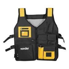 Colete Porta-ferramentas, 7 Bolsos/divisões E Cl 013, Vonder Cor Preto Foto mini 1