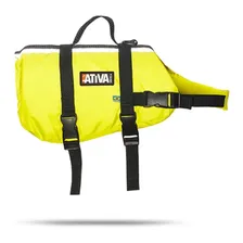 Colete salva-vidas para animais Ativa pet vest amarelo tamanho M Foto  mini 1