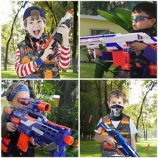 Colete tático infantil para armas Nerf N-Strike O colete tático é feito de tecido mais grosso, é reutilizável e pode ser facilmente limpo Foto mini 3