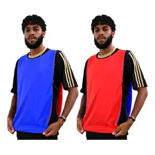 Coletes Kit Futebol Colete Jogo Com Face Dupla Treino Futsal Anter Foto  mini 1