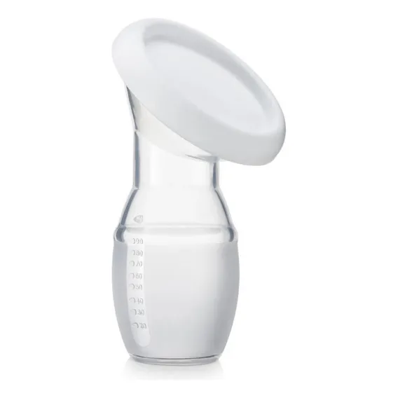 Coletor Leite Silicone Transparente Portátil Livre Bpa Foto 1