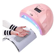 Coletor Sugador Aspirador P贸 + Cabine Sun 1s Led/uv 48w Cor Branco 220v Foto mini 4