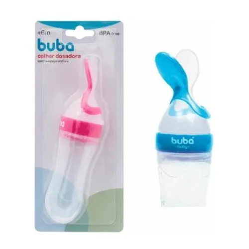 Colher Dosadora Buba 2 Em 1 Silicone 90ml Foto 1