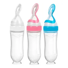 Colher Dosadora Teu Baby Mamadeira Papinha Infantil De BebĂȘ Cor Azul Foto mini 1