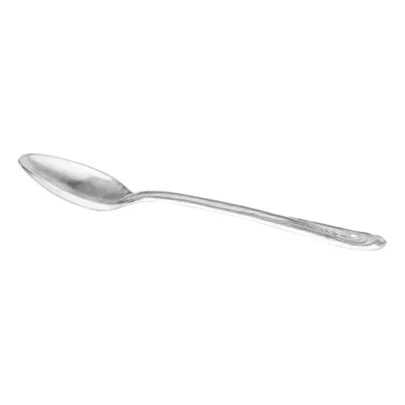 Colher Para Arroz Alumínio Fundido Polida 30cm Foto 1