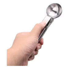 Colher Para Sorvete Com Ejetor Articulado Aço Inox 20cm Foto mini 4