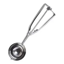 Colher Pegador De Sorvete Inox Com Extrator De Bolas 6cm Foto  mini 1