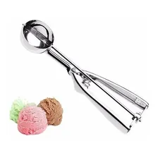 Colher Sorvete 5cm Inox Com Extrator 22cm Chefline 50201 Foto mini 4