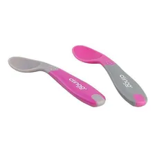 Colheres Silicone Termosensivel Colors Rosa 2 Un - Clingo Foto mini  2