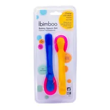 Colheres Termosensíveis Azul, Amarelo E Vermelho - Ibimboo Foto mini  2