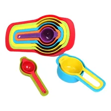 Colheres Xicaras Medidoras Medida Confeitaria Bolo Cozinha Foto mini 4