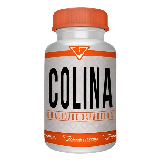 Colina Bitartarato 500mg - 90 Cápsulas Sabor Sem Sabor Foto 1