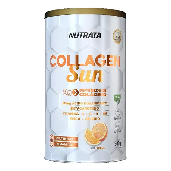 Collagen Sun - 300g Laranja - Nutrata Foto 1