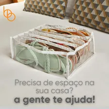Colmeia Organizador Gavetas Guarda Roupa Blusas Soutiens Cor Branco Foto mini 2