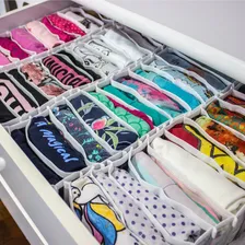 Colmeia Organizadora Gaveta Roupas Calcinha Bebe Pijamas 11 Nichos 38x15x10 Foto mini 4