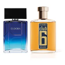 Colônia: Eudora H Flow Colônia 100ml + Club 6 Exclusive Colônia 95ml Foto  mini 1