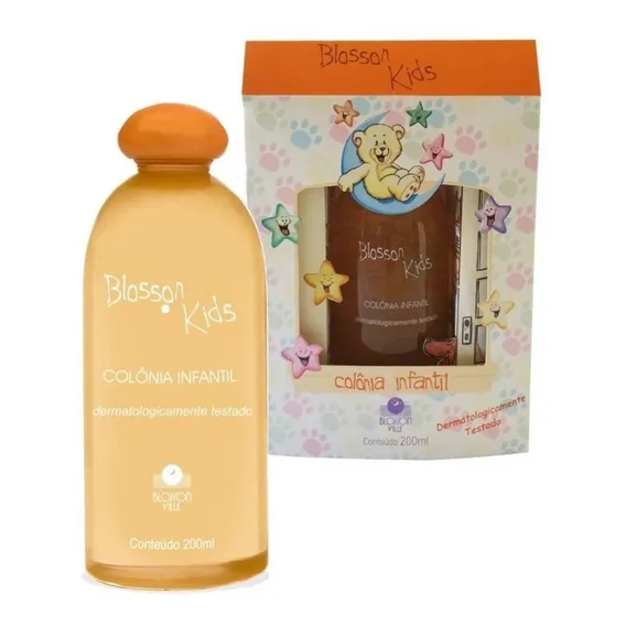 Col么nia Infantil Blosson Ville Kids 200ml Laranjinha Foto 1