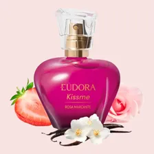 Col么nia Kiss Me Rosa Marcante 50ml - Eudora Foto mini 2