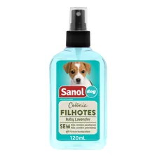 Colônia Para Pet Cachorro Cão Perfume Sanol Dog 120ml Fragrância Filhote Foto mini 1