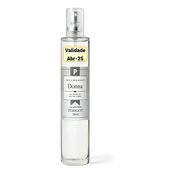 Col么nia Perfume Pet Delux Donna Perigot 50ml C茫es E Gatos Foto 1
