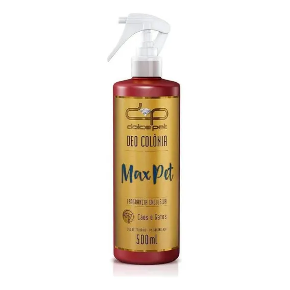 Colonia Perfume Cães Gatos Dolce Pet Max Pet 500ml Foto 1