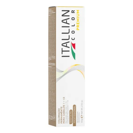Coloração-tinta Itallian Color Louro Cobre 7.4 60g Tom 7.4 louro cobre Foto 1