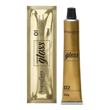 Coloração Acquaflora Hidra Gloss 8.1 Louro Claro Acinzentado Foto mini 1