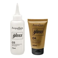 Coloração Creme Acquaflora Kit Hidra Gloss 1.0 Preto Foto mini 4