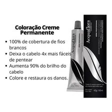 Coloração Creme Permanente Acquaflora 60g 0.6 Mix Vermelho Tom 0.6 Foto mini 2