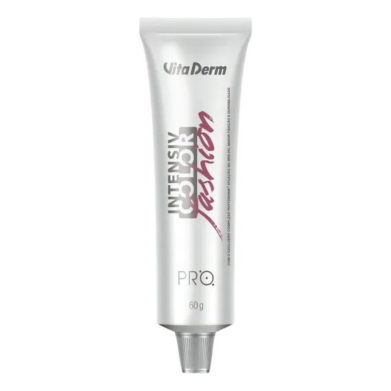 Coloração Creme Pro Intensiv Color 1.0 Preto Vita Derm 60g Foto 1