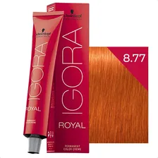 Coloração Igora Royal 8.77 Louro Claro Cobre Extra 60g - Sch Foto mini 4