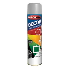 Colorgin Decor Spray Multiuso 360mL tinta cinza Foto mini 1