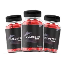 Colostro Puro Concentrado 180 Caps 3 Potes Imediato Sabor Natural Foto mini 1