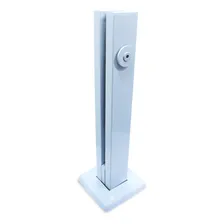Coluna Torre Em Inox 30 Cm Guarda Corpo Branca Cor Branco Foto  mini 1