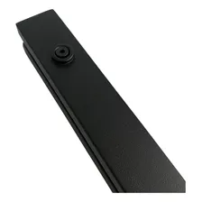 Coluna Torre Pinça Em Aço Inox Preto 40 Cm Para Vidro Foto mini 3