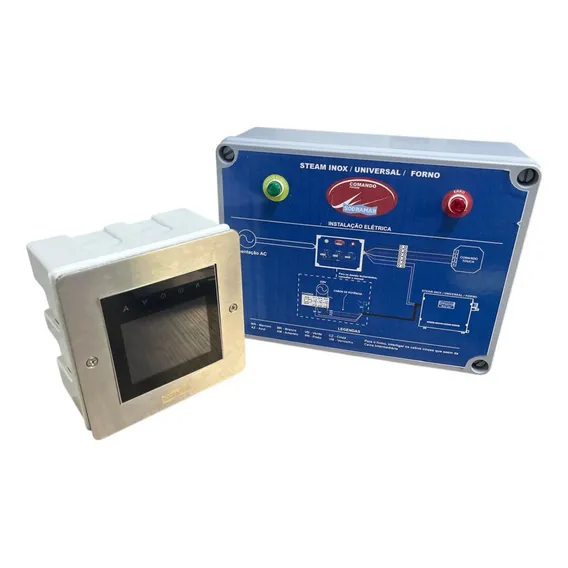 Comando Gerador Vapor Touch Universal Steam Inox B Sodramar Foto 1